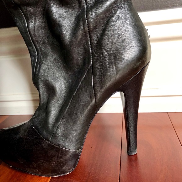 Authentic Leather Knee High Boots - Picture 7 of 7